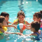 ارتباط بین شنای کودکان و بهبود مهارت‌های اجتماعی