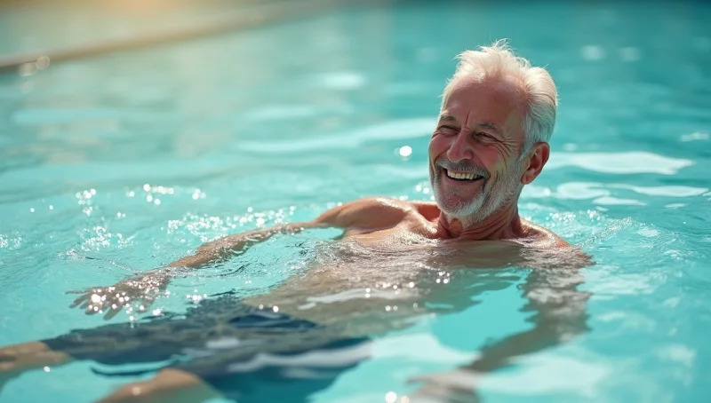 فواید شنا برای سالمندان