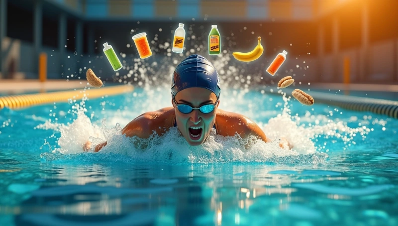 اهمیت رژیم غذایی مناسب برای شناگران حرفه ای